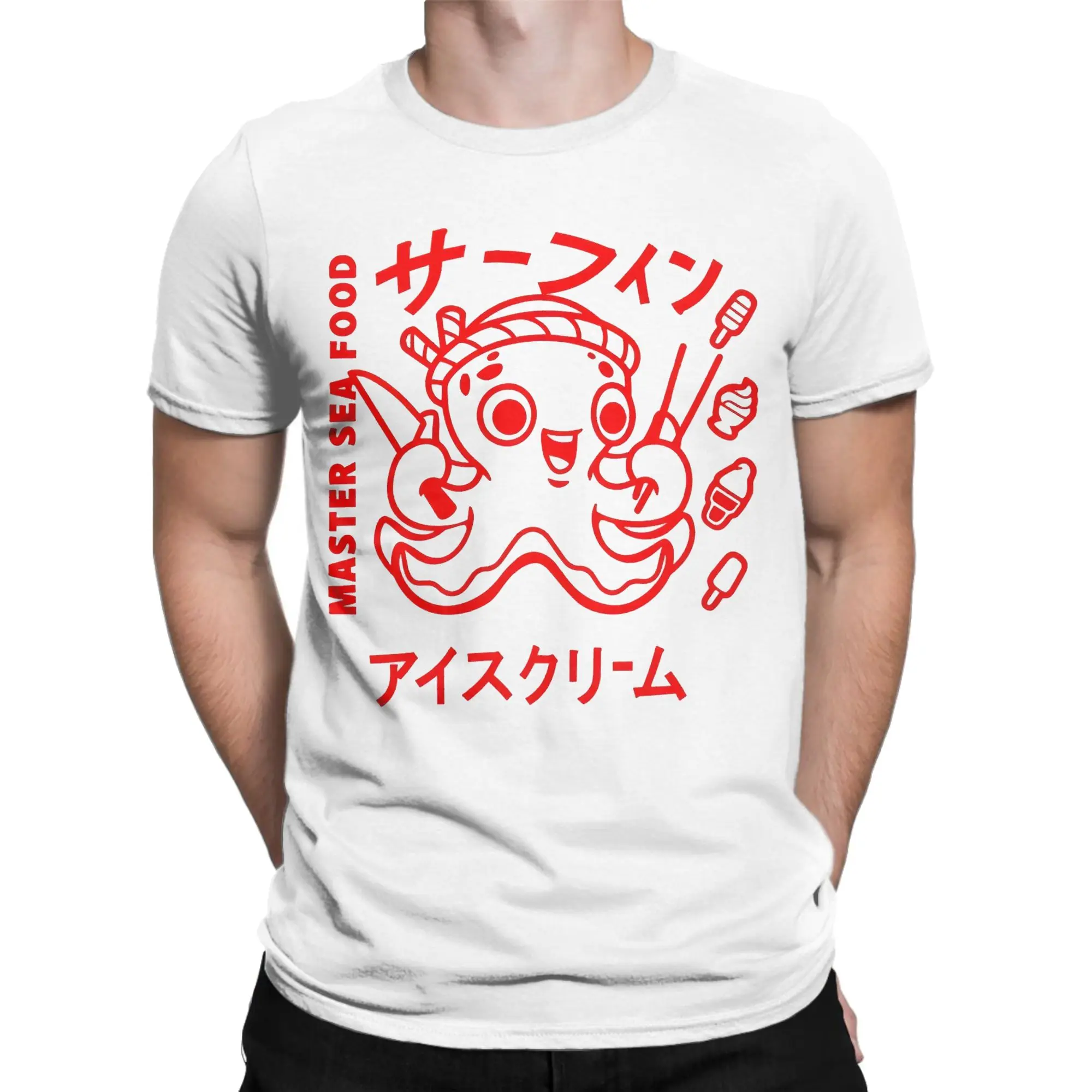

Osaka Japanese octopus T Shirt Men Women's Cotton Funny T-Shirt Crew Neck Tee Shirt Short Sleeve Clothing Gift Idea