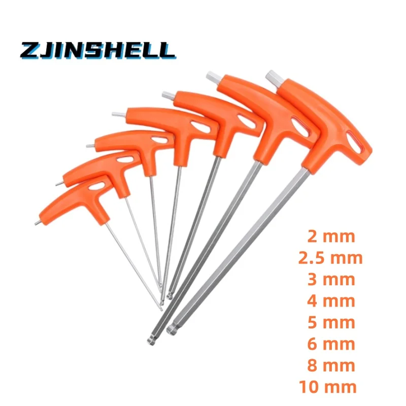 

2/2,5/3/4/5/6/8/10 мм шестигранный ключ с шариковой/плоской головкой, шестигранный ключ, ручной инструмент, универсальный адаптер быстрого защелки, шестигранная хром-ванадиевая сталь