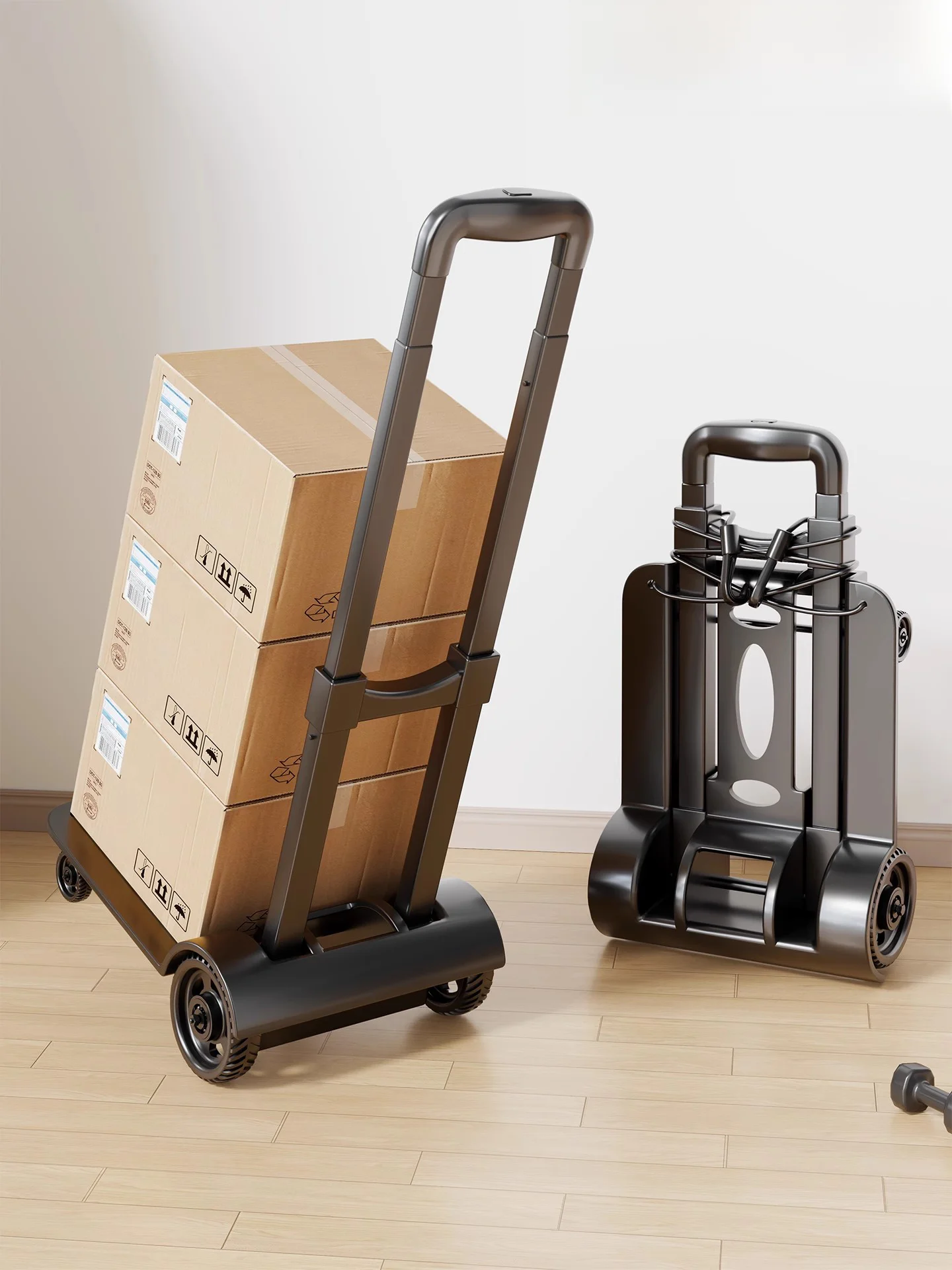 ultra-lightweight-foldable-portable-op-cart-vegetable-bung-carriage-pulling-hanart-convenient-household-trolley