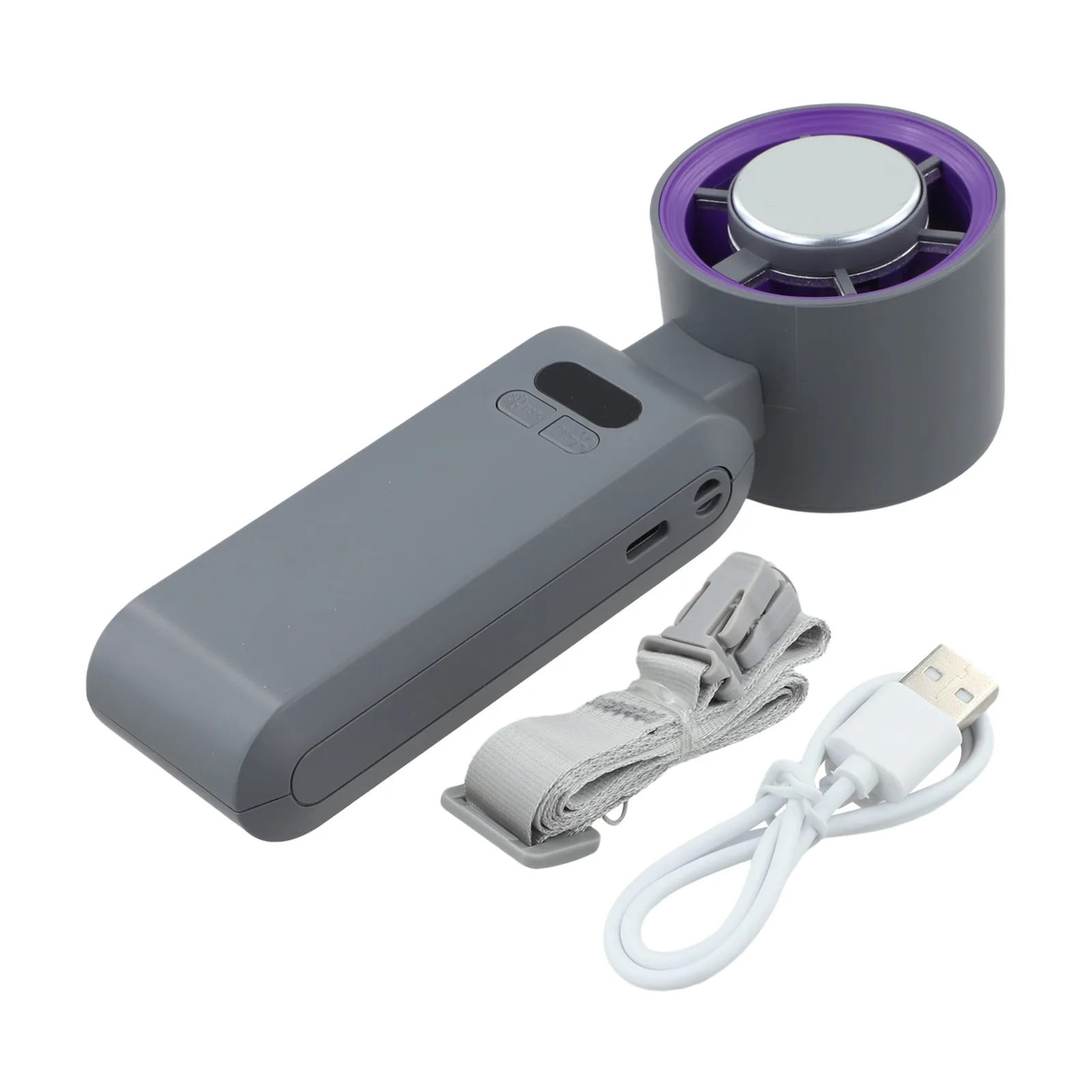 

Компактный охлаждающий вентилятор Складной шейный вентилятор отлично подходит для горячей погоды Портативный вентилятор с регулируемой скоростью Портативный вентилятор Идеально подходит для улицы