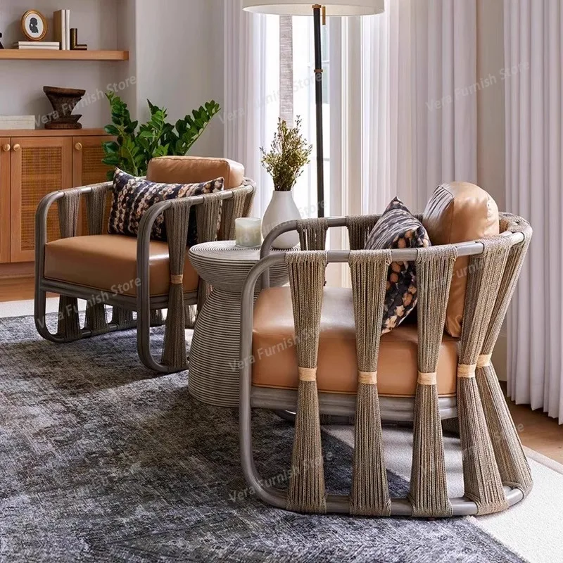 

Creative Hotel Outdoor Sofas Decoration Living Room Personality Nordic Chair Garden Sofas Accent Gaming Furniture Cadeira Lshysf