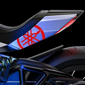 Motorrad -Tank -Logo Aufkleber, Yamaha R1 MT kompatibler Kleber 07 TMAX 560 NMAX XMAX 300 MT09 MT10 FZ6 R6 FZ1 R3 XJ6 FJR1300 9 Hauptumsatzbank für XJ6 - №4