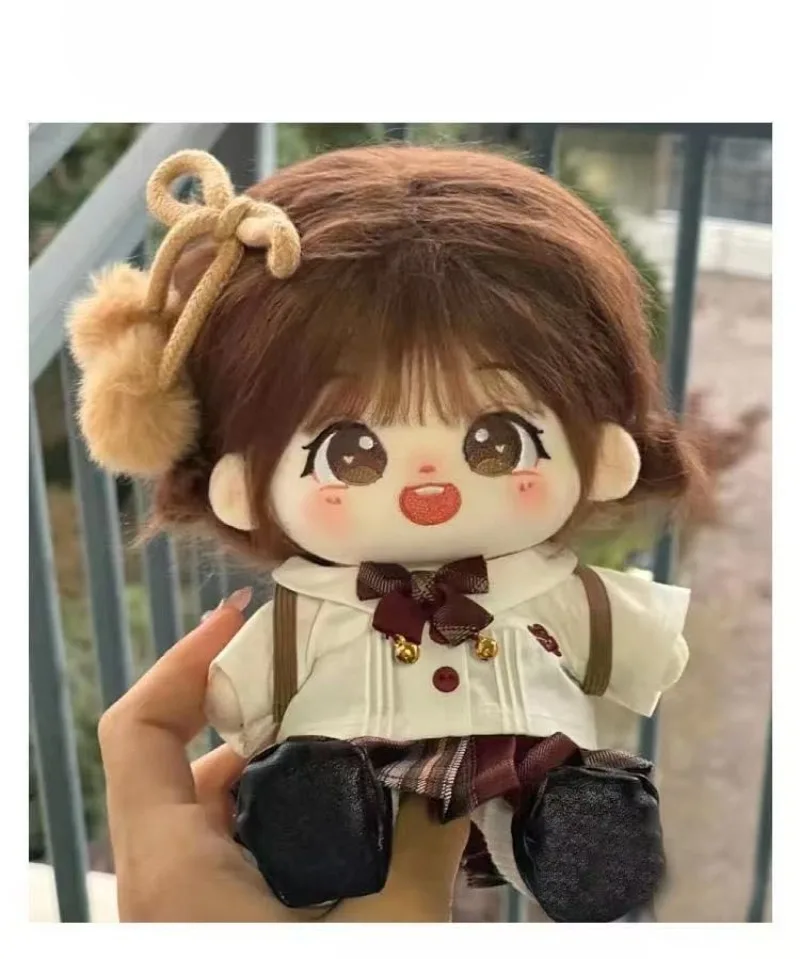 Hot Anime Role Attributes Monster Cosplay Plush Doll Body 20cm Dress Up Clothes Outfit Stuffed Toys Figures Birthday Gift