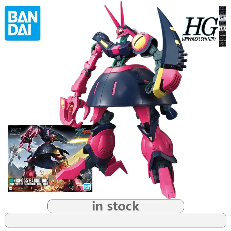 Bandai Originele NRX-055-2 Hound II Vliegtuigen 1/144 Anime Action Figure Model Assemblage Speelgoed Collectible Model Cadeaus voor jongens