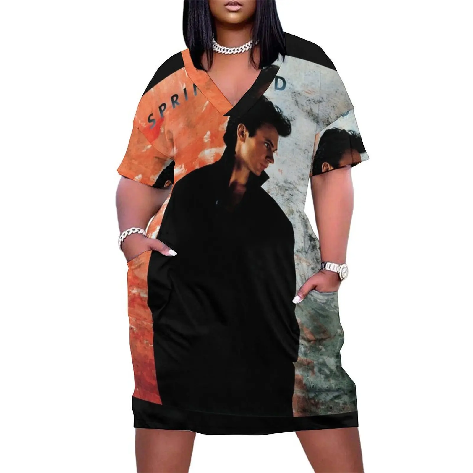 

Tao Loose Pocket Dress loose summer dress Women's dress