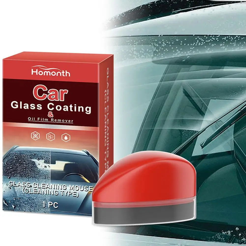 Car Glass Cleaning Mouse Efficient Cleaning Decontamination Rechargeable Windshield Coating Cleaning Polishing Agent