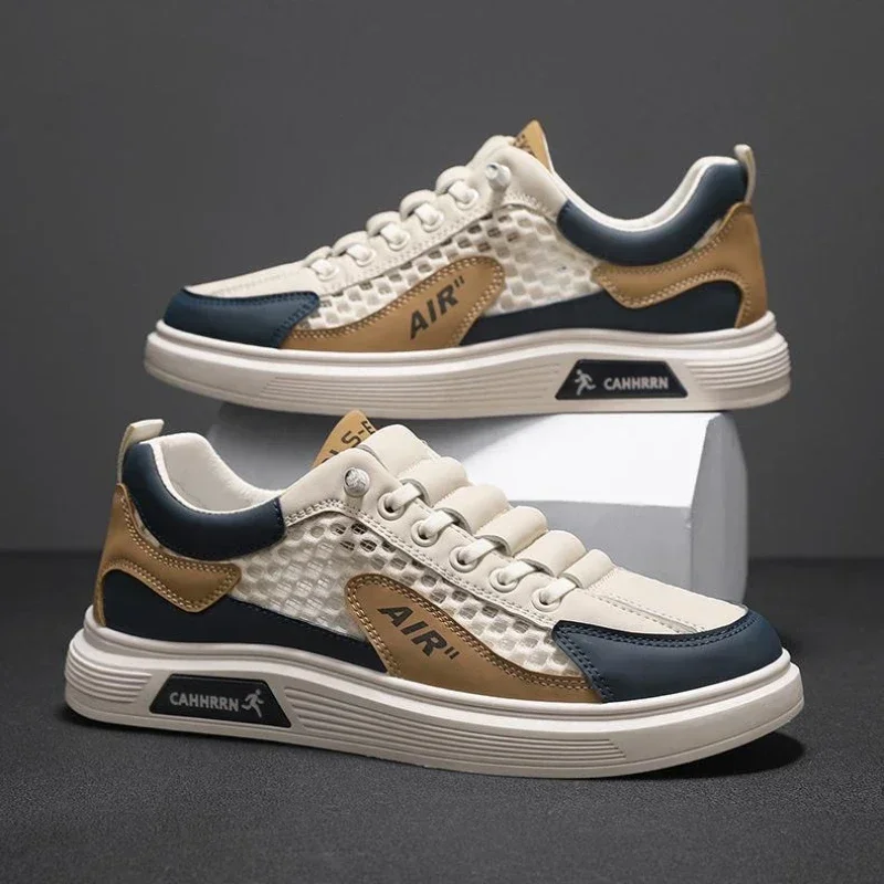 

2024 Summer Men's Sneakers High Quality Breathable Casual Shoes Outdoor Non-Slip Man Sport Shoe Lightweight Fashion Tennis Shoes