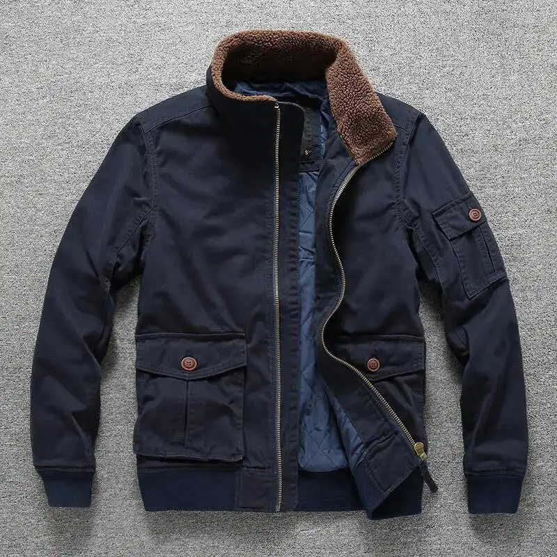 

Осень-зима, мужская камуфляжная тактическая куртка плюс Veet, теплое повседневное пальто, топы, боевая одежда, военная летная рабочая куртка-карго