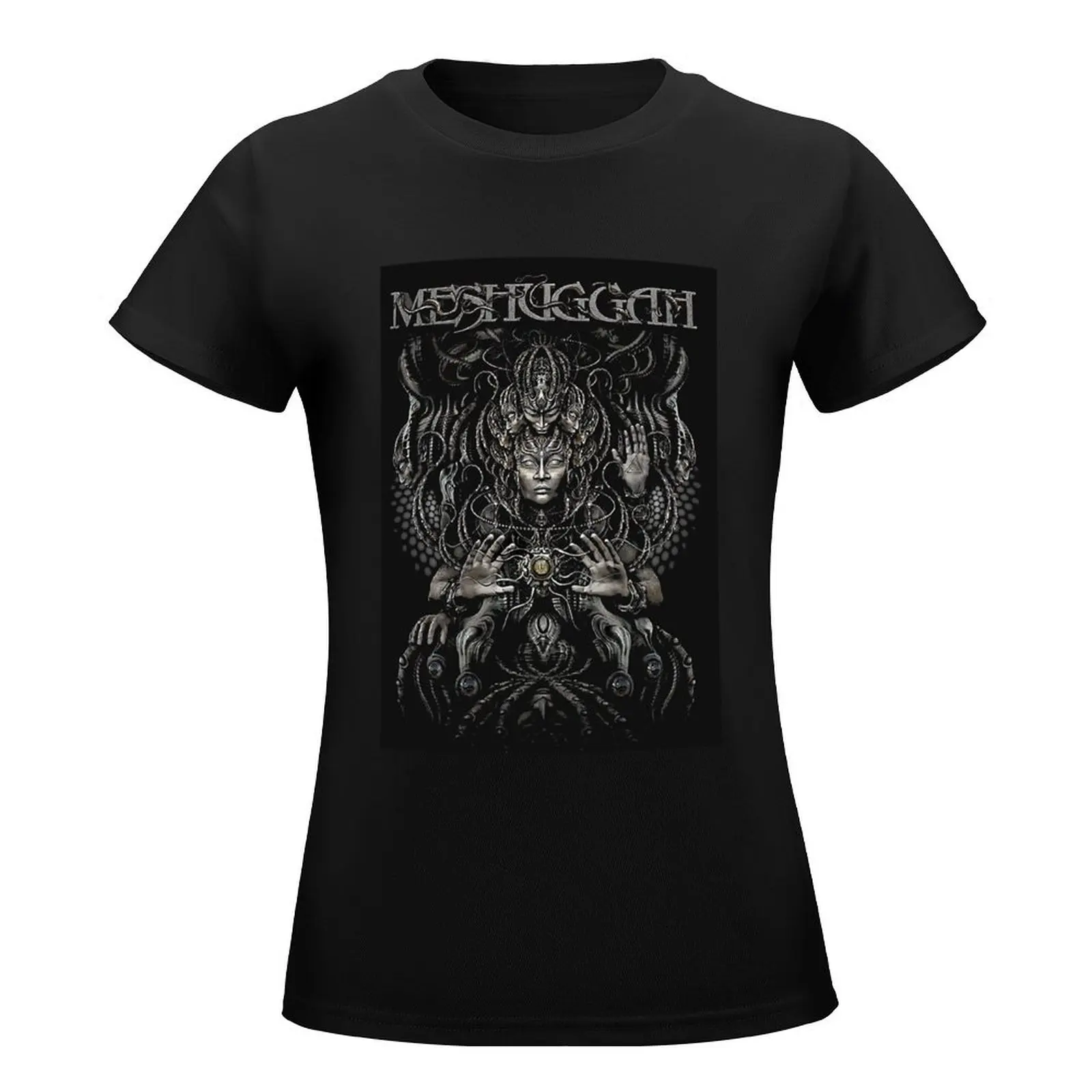 tour meshuggahFor Fans T-Shirt tops tees animal print shirt for girls Short sleeve tee Women t shirt