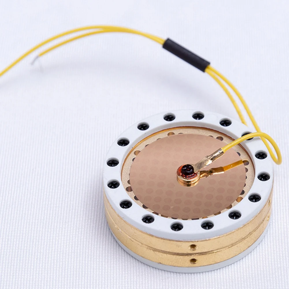 34 mm Diameter Microphone Large Diaphragm Cartridge Core Capsule for Studio Recording Condenser Microphone Rich