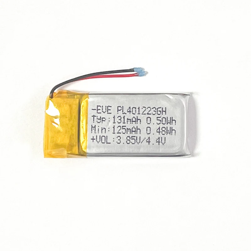 PL401223GH Zamienna bateria 131mAh Litowo-polimerowa do Xiaomi Band 3 4 5 6, bransoletka, wymaga spawania dwóch przewodów. — zdjęcie produktu 6