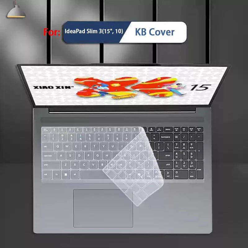 

Для Lenovo IdeaPad Slim 3x 15Q8X10 пленка для клавиатуры Slim 3i 15IRH10R 15,3-дюймовая защитная пленка для экрана ноутбука HD закаленная пленка