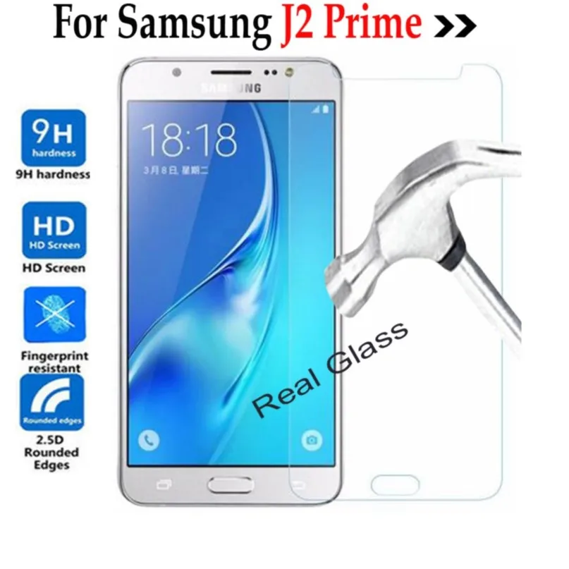 j2 prime tempered glass film screen protector for samsung galaxy j2 prime sm-g532f ds g532f g532 cover protective films case