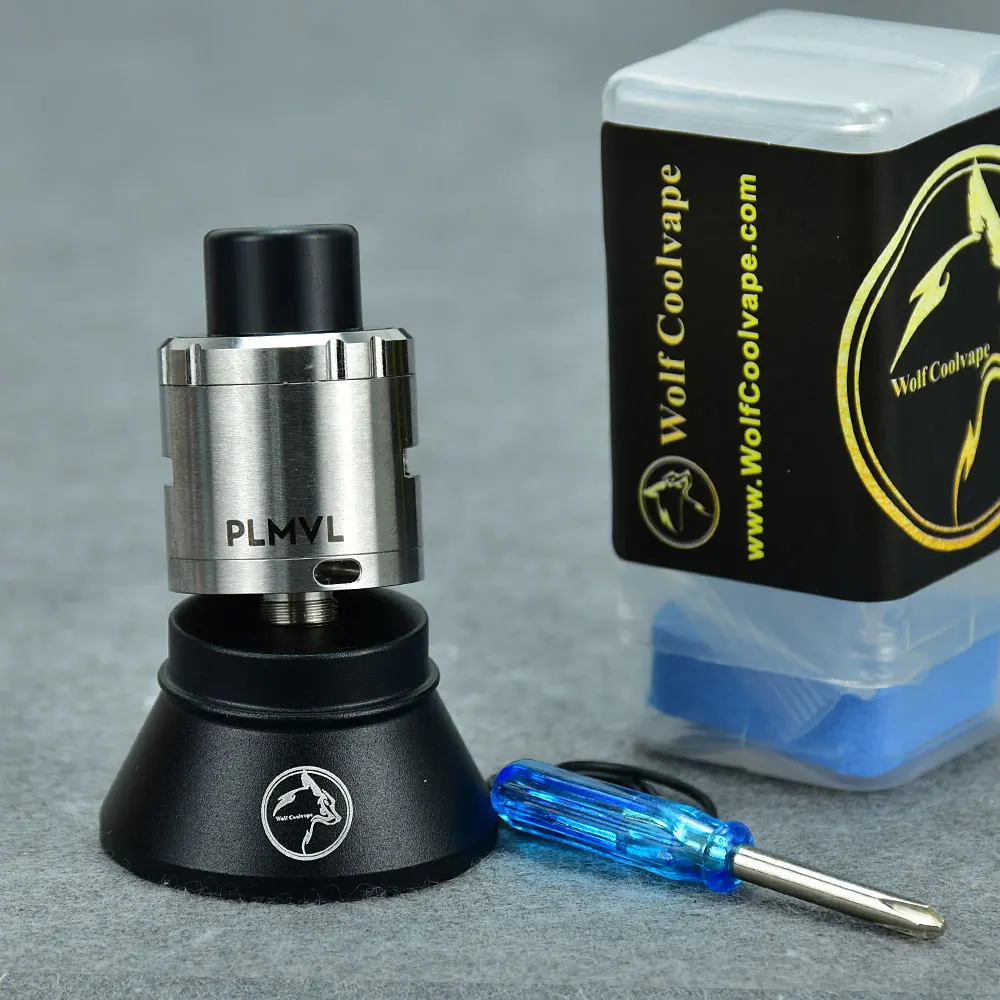 

Испаритель wolfcoolvape PLMVL 3,0 RDA, обслуживаемый атомайзер для вейпа