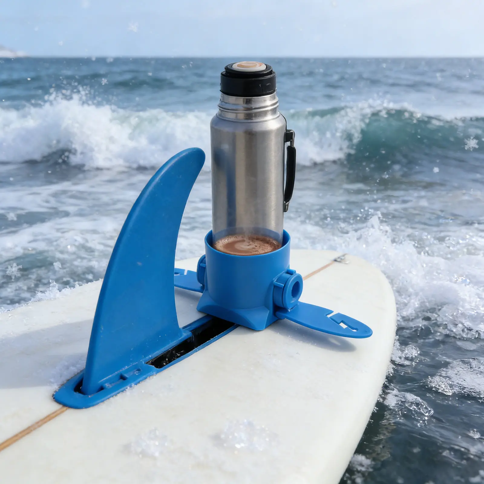 

Kayak Cup Holder Paddle Board Accessories Blue Plastic Surfboards Canoes Water Bottle Drink Holder Marine Boating