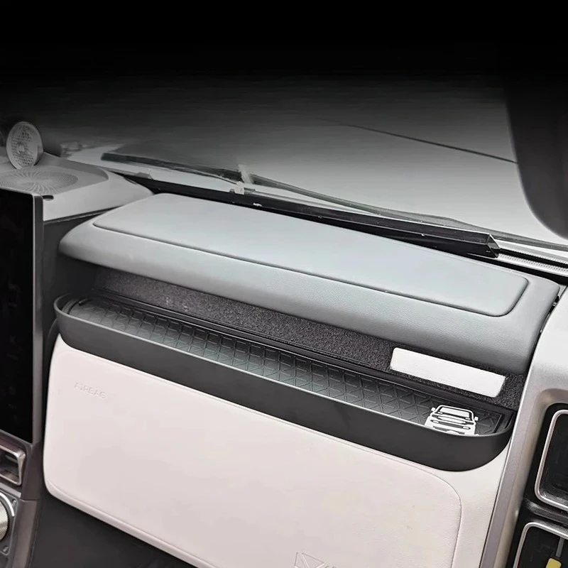 

Ящик для хранения приборной панели, органайзер для водителя и пассажира, нескользящий коврик для телефона для Chery ICAR V23 2025, аксессуары