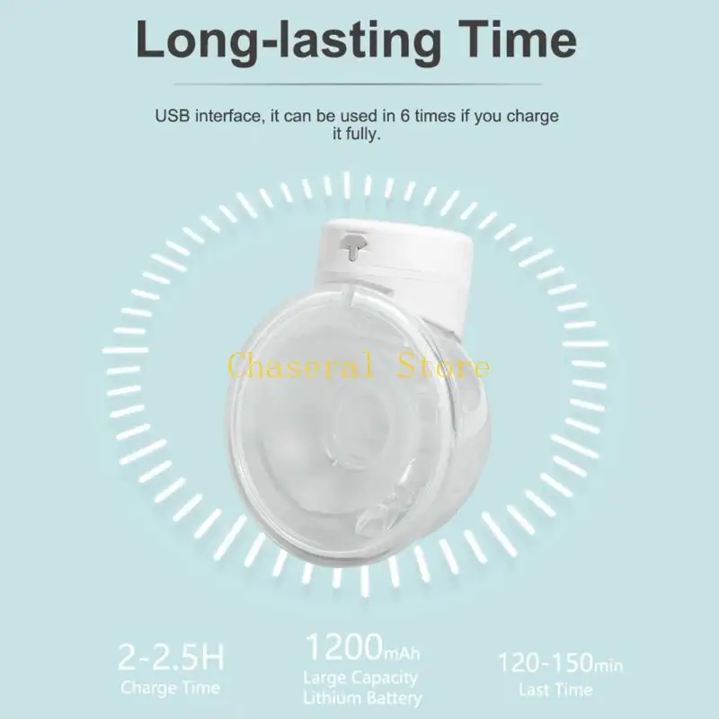 E7CE 효율적인 유방 펌프 전기 모유 수유 펌프 누출 방지 자동 유방 펌프