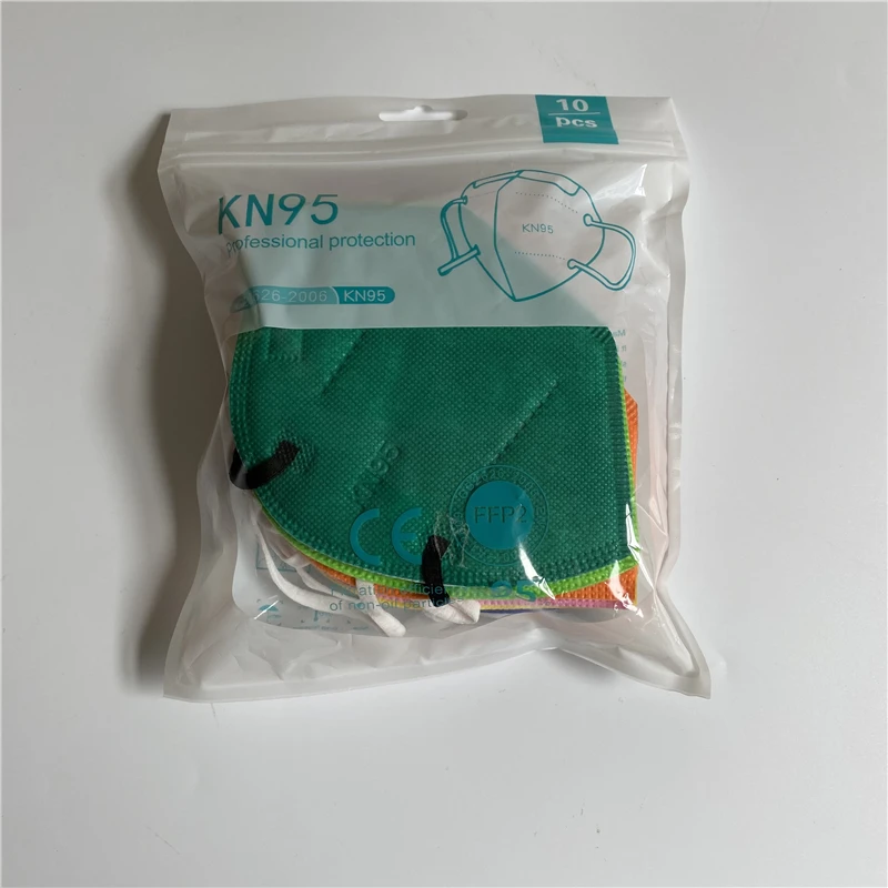 10-200pcs FFP2 Mask Approved CE 5 Layers Face Mask KN95 Filter Respirator Pink Reusable Adults Protective KN95 FFP2 Mascarilla