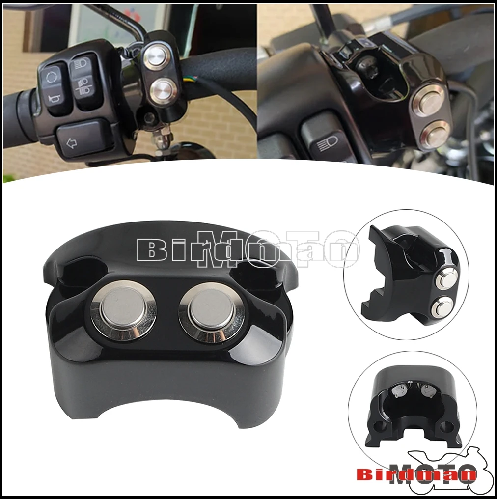 Air Ride Suspension Control Switch For Harley Dyna V-Rod Sportster AERO AERO-A Touring Electra Road Glide Self-resetting Switch