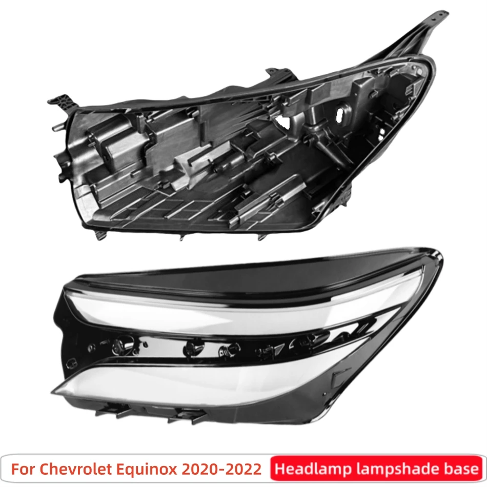 For Chevrolet Equinox 2020 2021 2022 Car Accessory Base Head Lamp Shell Headlamp Base Fixing Bracket Headlights Lamp Cover