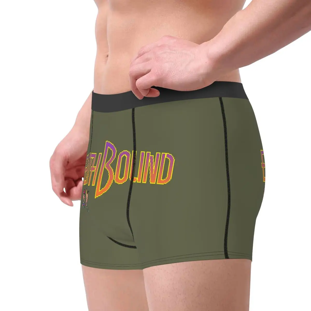 Boxer Underpants Shorts Earthbound Panties Men's Breathable Underwear for Homme Man Boyfriend Gift