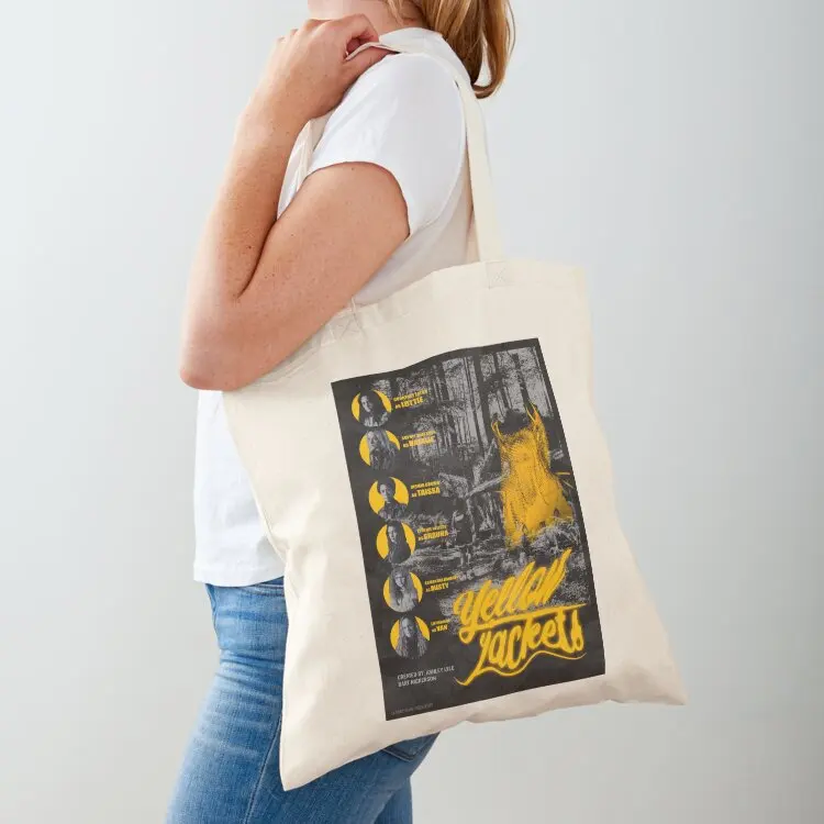 

Yellowjackets Tote Bag custom fabric bag Shopper handbag reusable shopping bags hand bag