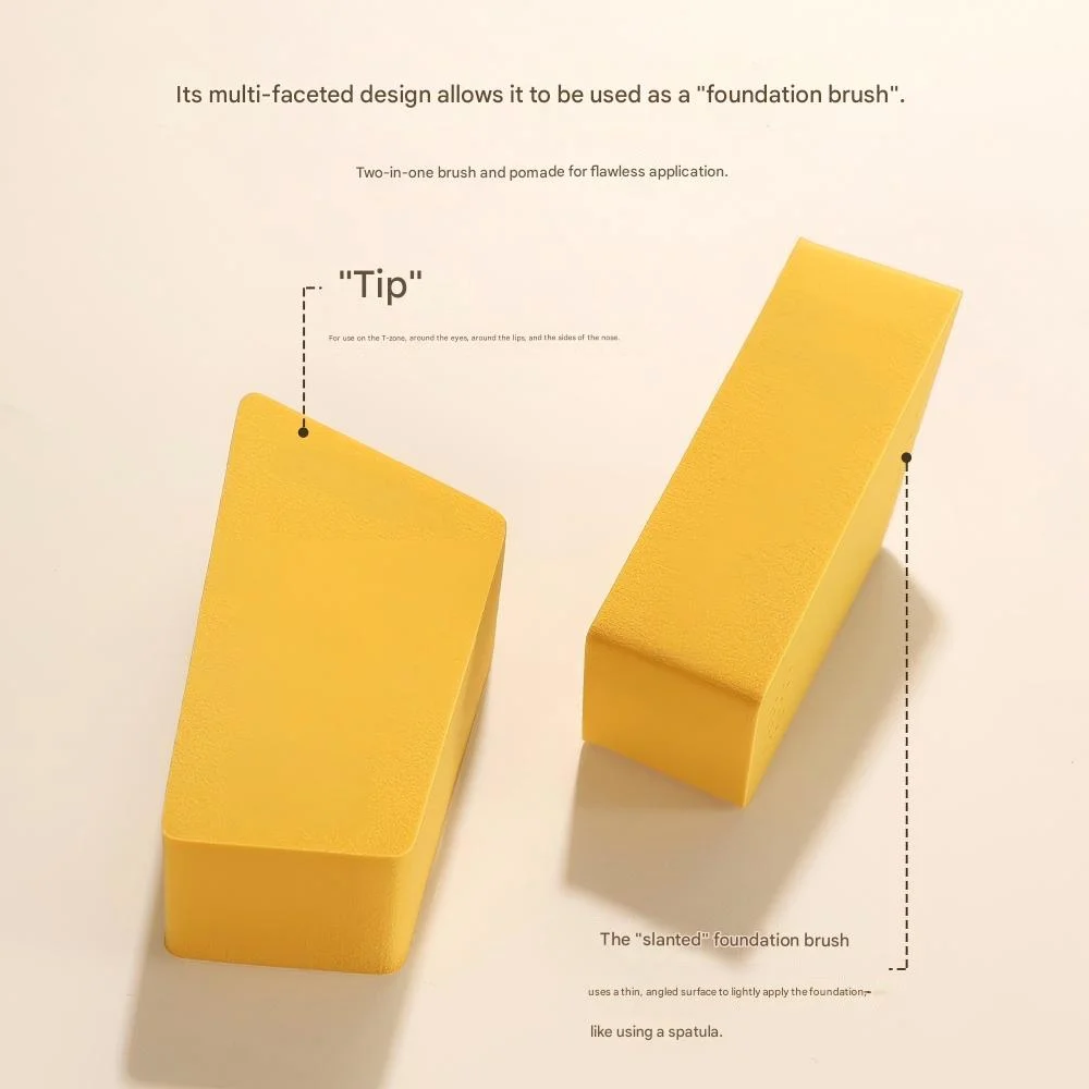 يمكن استخدام نفخة مكياج الجبن متعددة الأوجه على شكل فريد من نوعه رطبًا أو جافًا وناعمًا ولا يتشوه بسهولة على المكياج بسلاسة