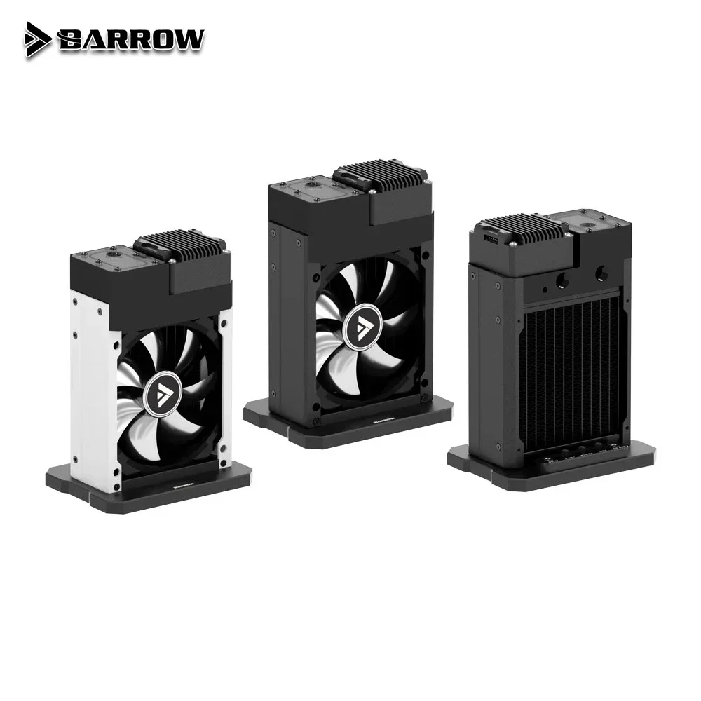 BARROW 120 External Water Cooling Radiator Pump Exhaust Integrated Water Cooler For ITX laptop semiconductor heat dissipation