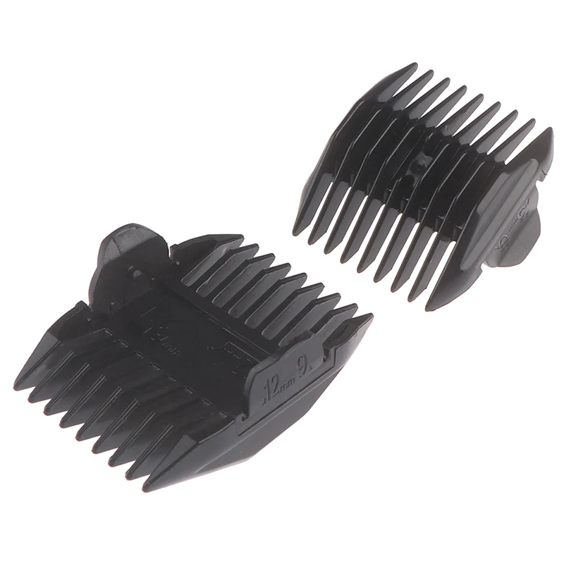 2Pcs Highquality Universal Cut Clipper Limit Comb Guide Attachment Size Barber Replacement (3mm,6mm,9mm,12mm)