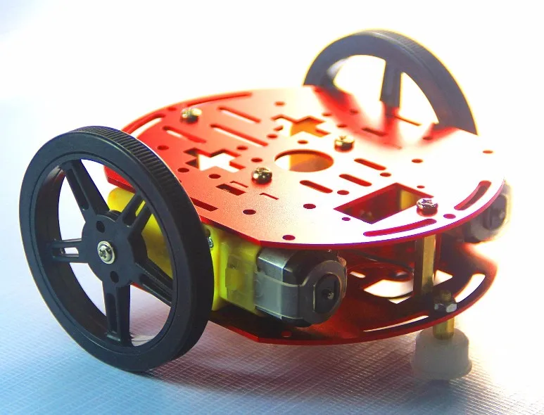 2WD DIY O Robô de Aprendizagem Um Kit FT-DC-002