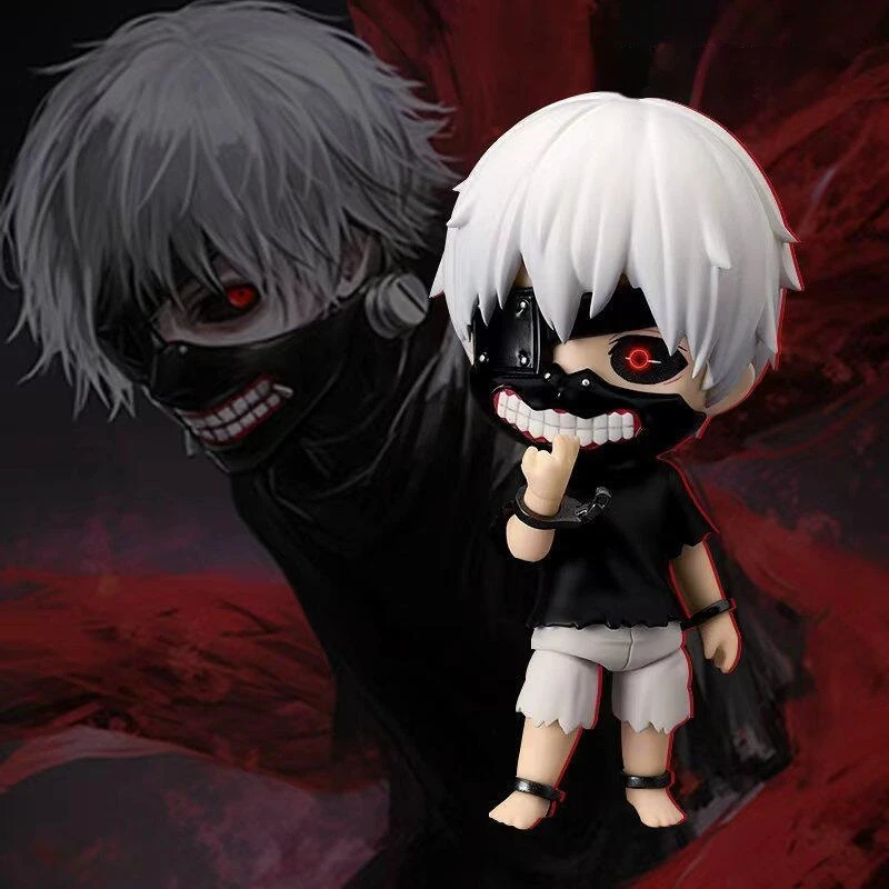 Figura de Acción Nendoroid Versión Q de Ken Kaneki de Tokyo Ghoul 2734, Modelo Coleccionable para Decoración de Escritorio, Regalos