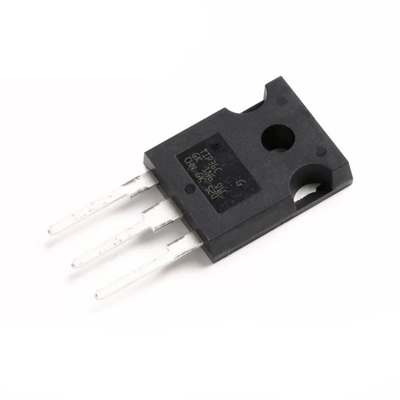 (10 PCS) TIP36C TO-247 PNP Transistor 25A 100V Complementary to TIP35C