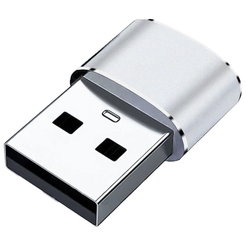 Convertidores carga tipo cargador USB 2.0, adaptadores USB macho a USB C