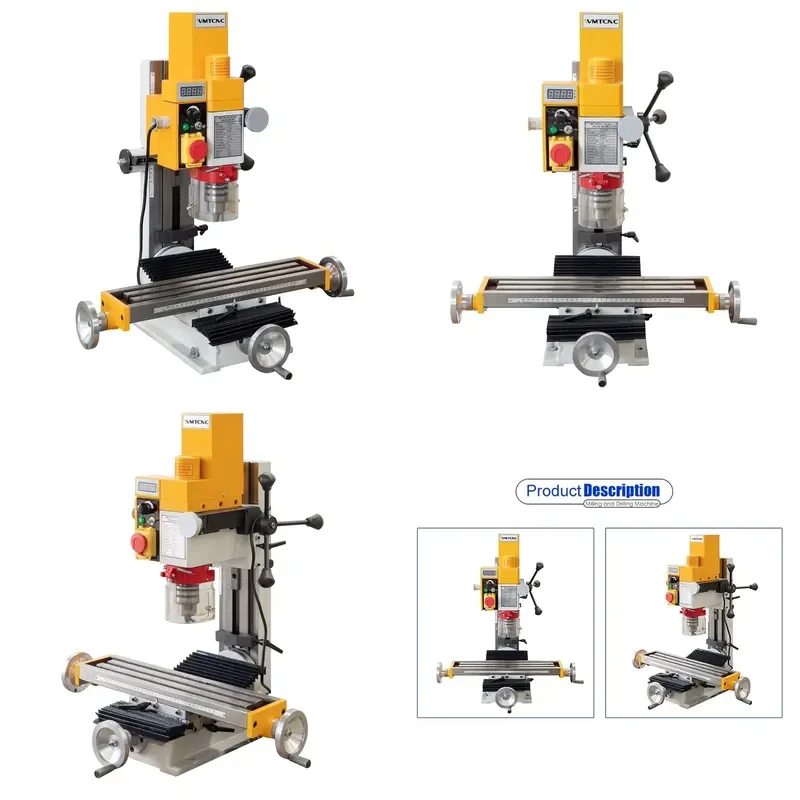 ZAY7013V Table Milling Machine Drilling and Milling for Hobby User From China