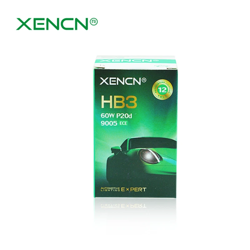 

Галогенная лампа XENCN HB3 9005, галогенные лампы для фар, ближний и дальний свет, 12В 60Вт, P20d, OEM лампа, произведено в Китае
