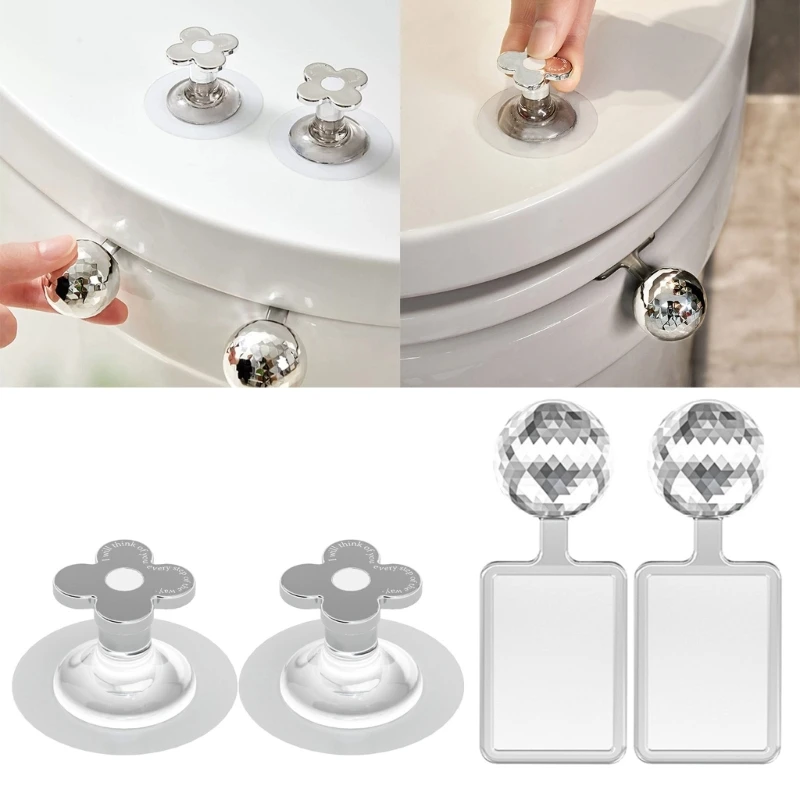 Multifunction Toilet Lifter Portable Toilet Lifting Device Bathroom 2PCS