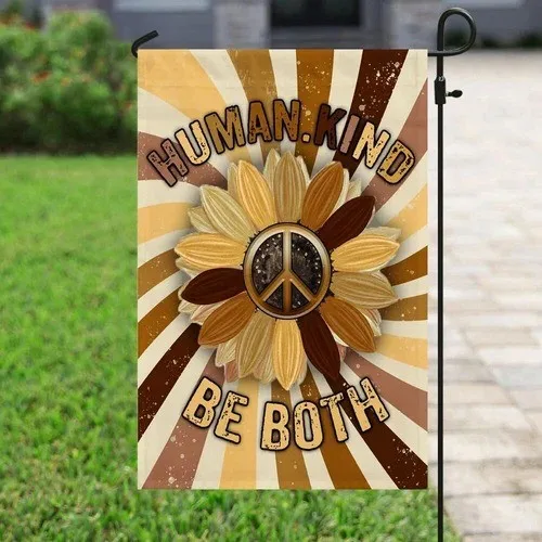 Флаг Human.kind Be Both Hippie Flag Graden Flag RRM IIX SSL