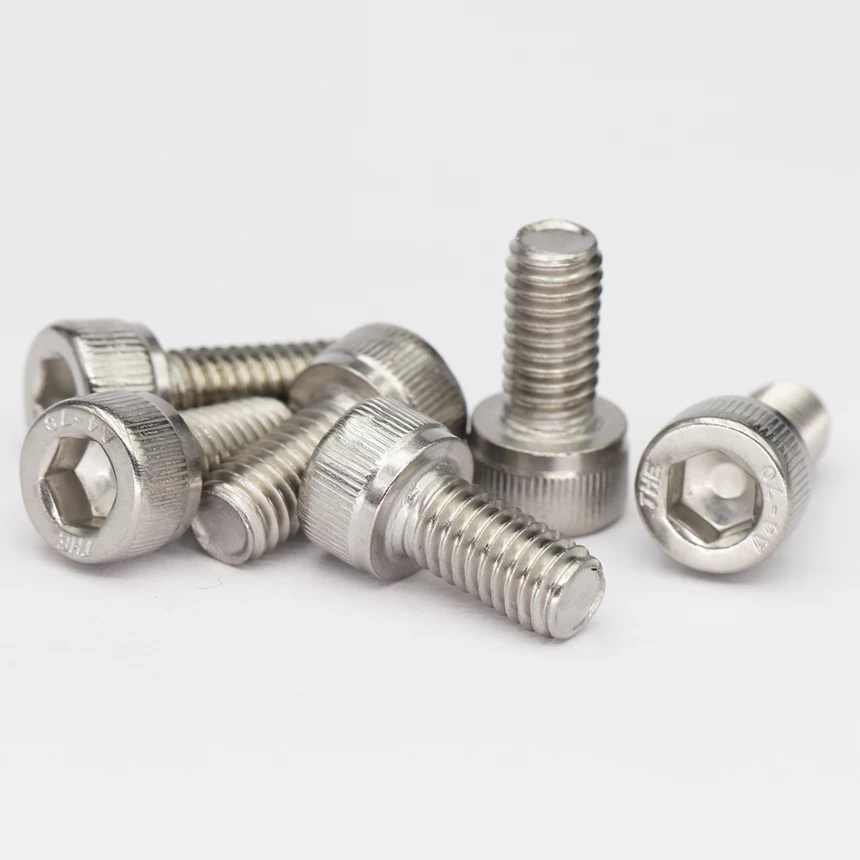 M6 M8 M10*10 12 14 16 18 20 30 40 50 70 100-150mm DIN912 316 Stainless Steel Cap Inner Hexagon Hex Socket Allen Head Bolt Screw