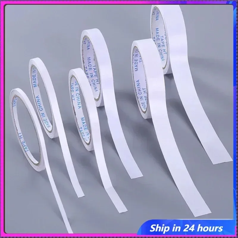 

New Office Supplies Double-sided Adhesive Super Thin Double-sided Adhesive Bag Second Side Adhesive 12 Meters Stationery Tape