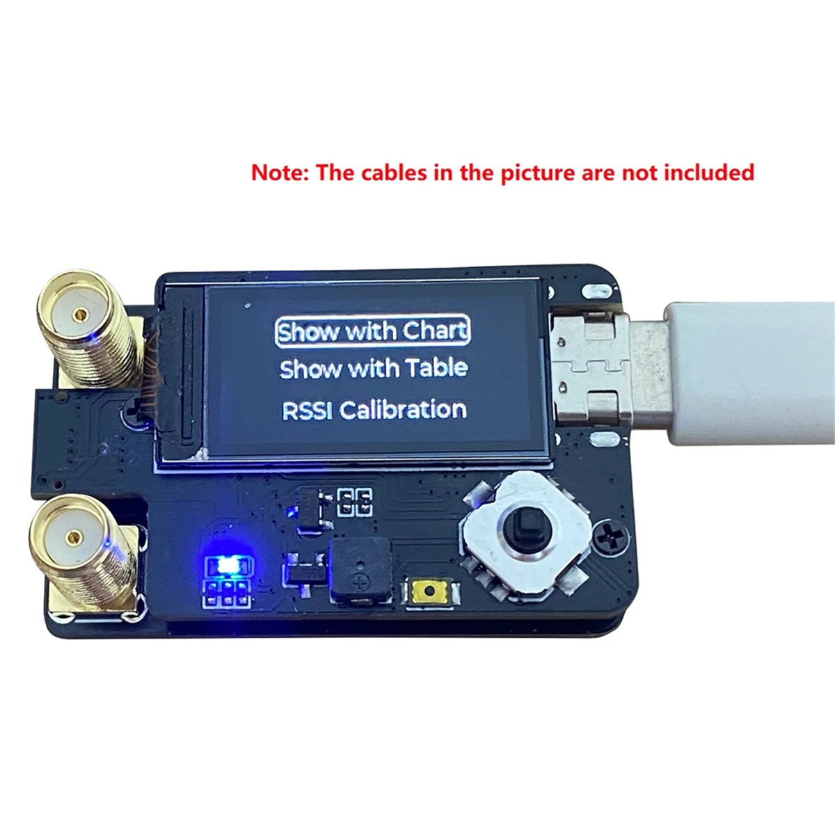 

RX5808 4.9G 5.8G 6.1G PLUS Dual Antenna Receiver Module for SKYZONE/Fatshark /DJI V1 V2 Glasses, SMA Female Connector SQ