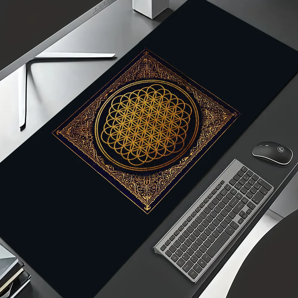 

Band B-Bring Me The Horizon Mouse Pad Non-slip Thickened MousePad Large Writing Lockedge Gaming Cushion Office Student