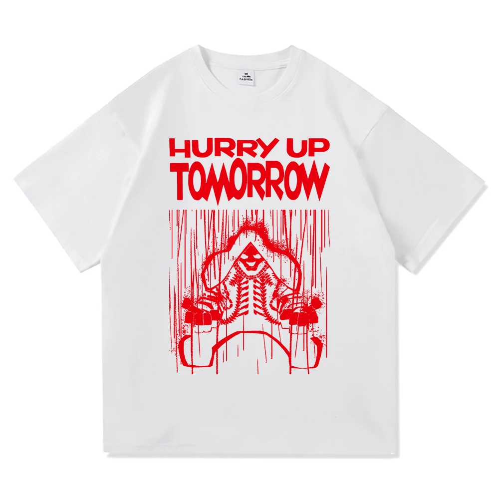 Hurry Up Tomorrow T Shirt Fashion Men/Women Harajuku Aesthetic Retro T-Shirt Unisex High Quality Vintage Cotton Tees Shirts Tops