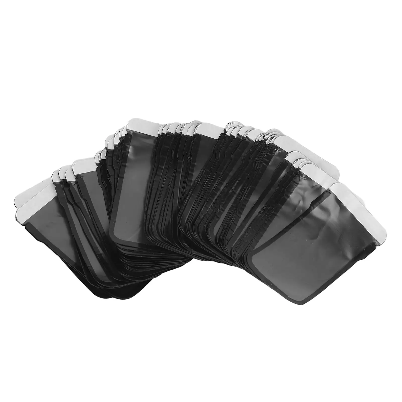 

100pcs Disposable PVC X Ray Barrier Envelopes for Dentist - Portable and Black Dental Dentistry