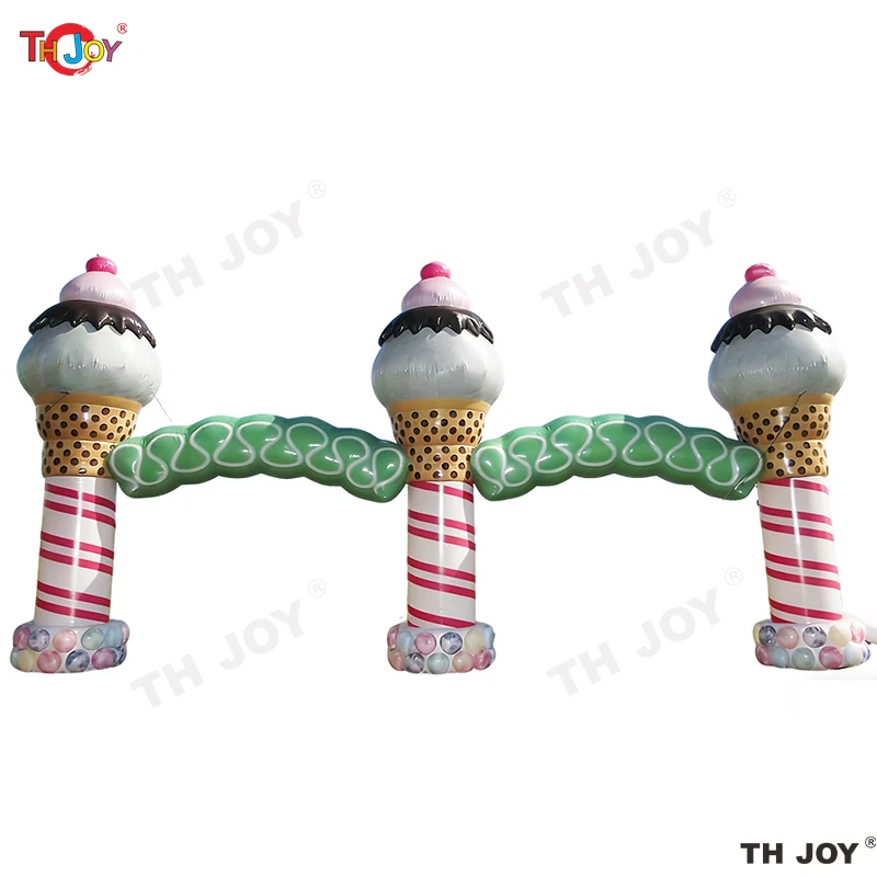 

Outdoor Decoration Inflatable Ice Cream Arch Street Carnival Entrance Blow-Up Archway Decoration for Advertising Inflatables
