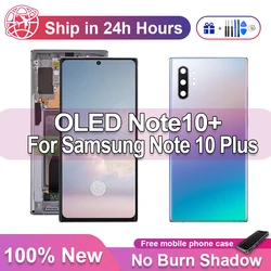 OLED LCD With Frame For Samsung Galaxy Note 10 Plus LCD SM-N975F SM-N976U Display Touch Screen Digitizer Assembly Replacement