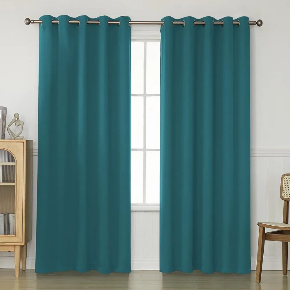 Anti Cold Insulating Thermal Curtain Room 2 Panels Curtains for Living Room Divider 72W X 84L Freight Free Boho Home Decoration