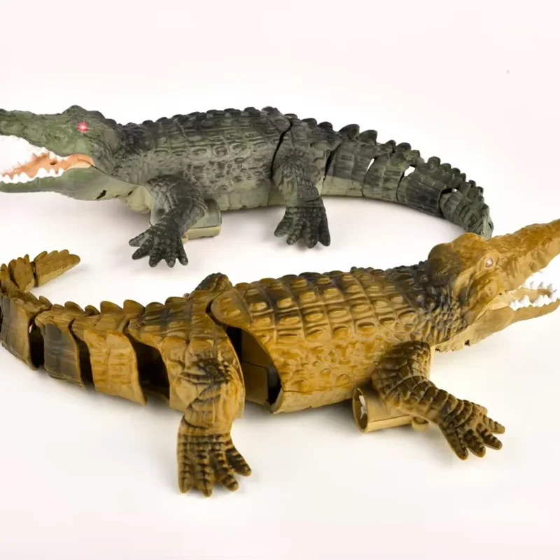 Remote Control  Boat Crocodile Simulation Electric 2.4G Shark Hot Days Children's Outdoor Games Toys For Boy Christmas Gifts