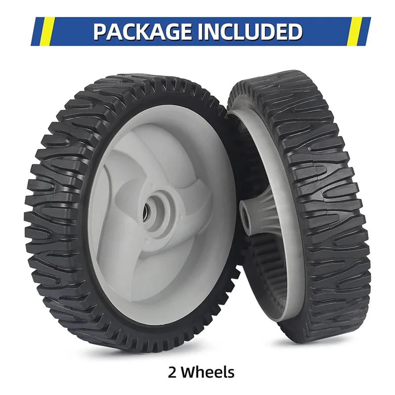 【ホームアクセサリー】583719501-194231x460-フロントドライブホイール、8-インチホイール、職人-hu-自走式芝生-mo-に適合