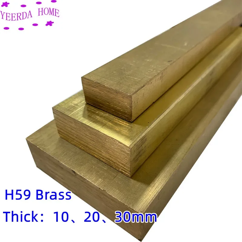 

Латунный плоский брусок H59, толщина 10 мм, 20 мм, 30 мм, оптовая настройка