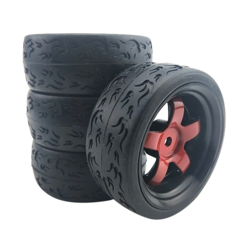 For HSP RC Model 1:10 Racing Drift Tire Mold Drift Remote Control Car Diameter 66MM Suitable For 12MM Hexagonal Joint